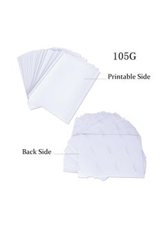SYOSI Sublimation Paper 100 Sheets Heat Transfer Paper 8.5x11 inch, Apply for personalize Tumbler, Light Colored T-shirts and Other Sublimation Blanks, Compatible with Inkjet Sublimation Printer 105g  - Image 3