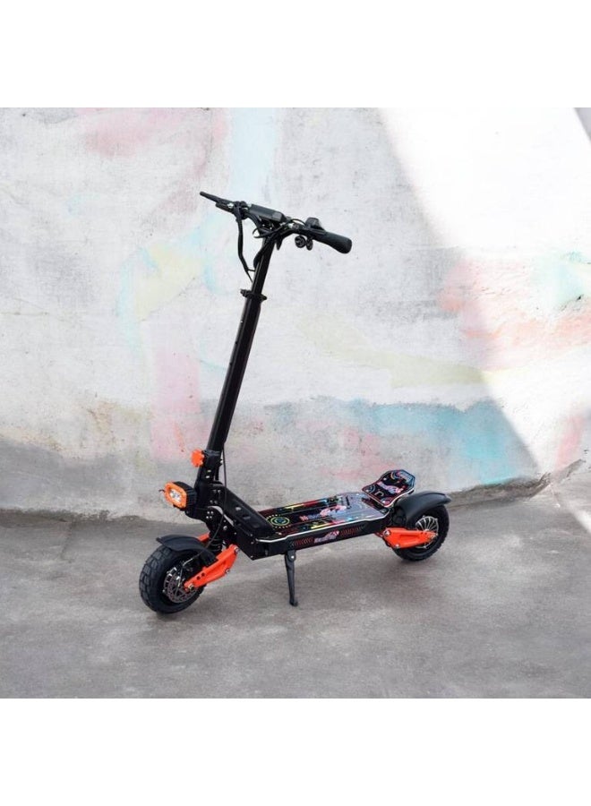 Monster scooter with two 4000W motors | 48V 20A | Dual front and rear shock absorbers - Image 5