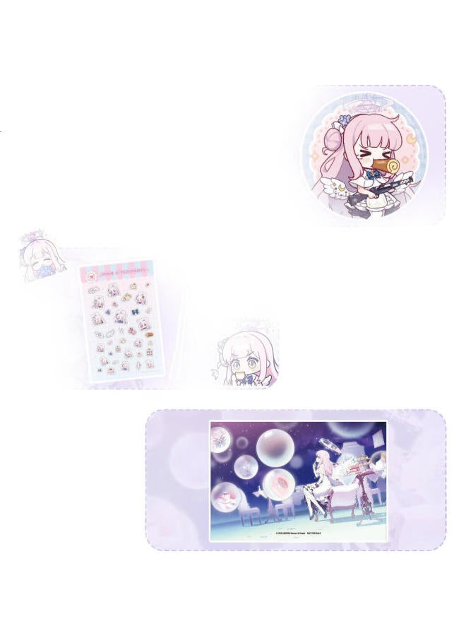 Cherry Pixiu75 Wireless Three-Mode Custom Mechanical Keyboard With Hot-Swappable Switches And Gaming Keys, Collaboration With Wulan Dangan, Afternoon Sweet Dreams, Sky Blue Edition - Image 2