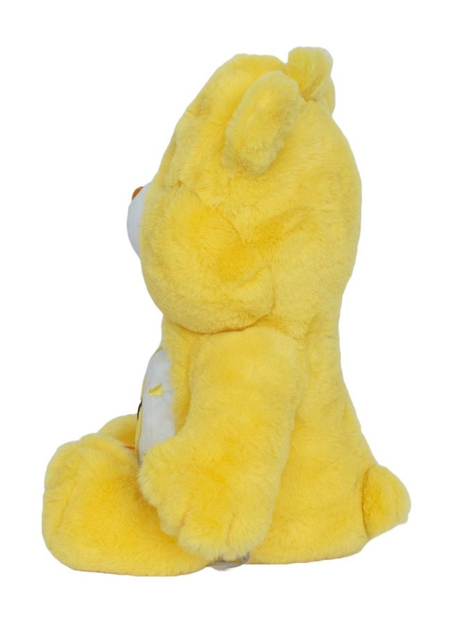 Mirada - Mirada Care Bears Funshine Bear - Yellow Plushie Perfect Stuffed Animal, Birthday Gift, Super Soft and Cuddly - Good for Girls and Boys, Collectors - 35cm - Image 1