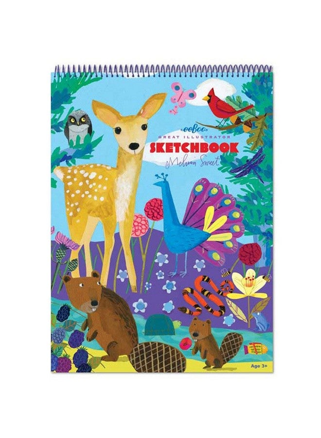 eeBoo: Drawing Notebook, Encourages and Teaches Children Imagination and Creativity, Perfect Sketchbook for Budding Young Artists, For Ages 3 and up