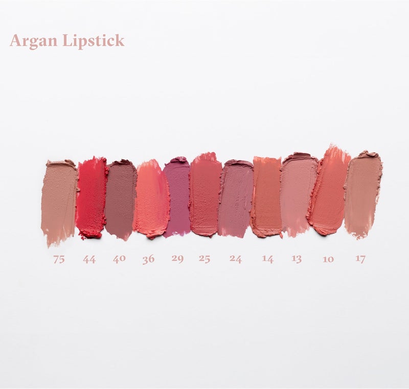 Paese Argan Oil Lipstick with Luminous Finish Moisturizing Lipstick with Argan Oil, Vitamins A, C & E Creamy Hydrating Lip Color, Radiant Shine, Long-Lasting Brown Lipstick 14 Brown - Image 5