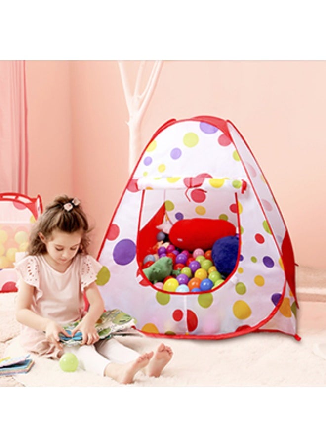 Magic ball house - Magic ball house Folding Tent Ocean Ball Pool Game House Indoor and Outdoor Toys for Children with 50pcs ball - Image 1