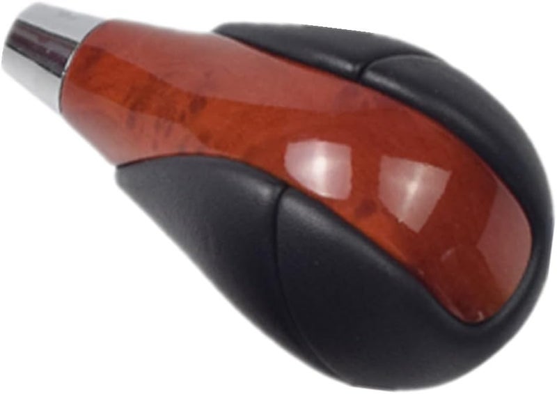 Kakulkomen Automatic Car Shifter Knob Stick Head Handle Black Leather for Le-xus Is250 Rx350 Rx450h Is350 Es300 Es350 Gs300 Gs350 Ls460 Ls430 Ls600h Cs200H - Image 1