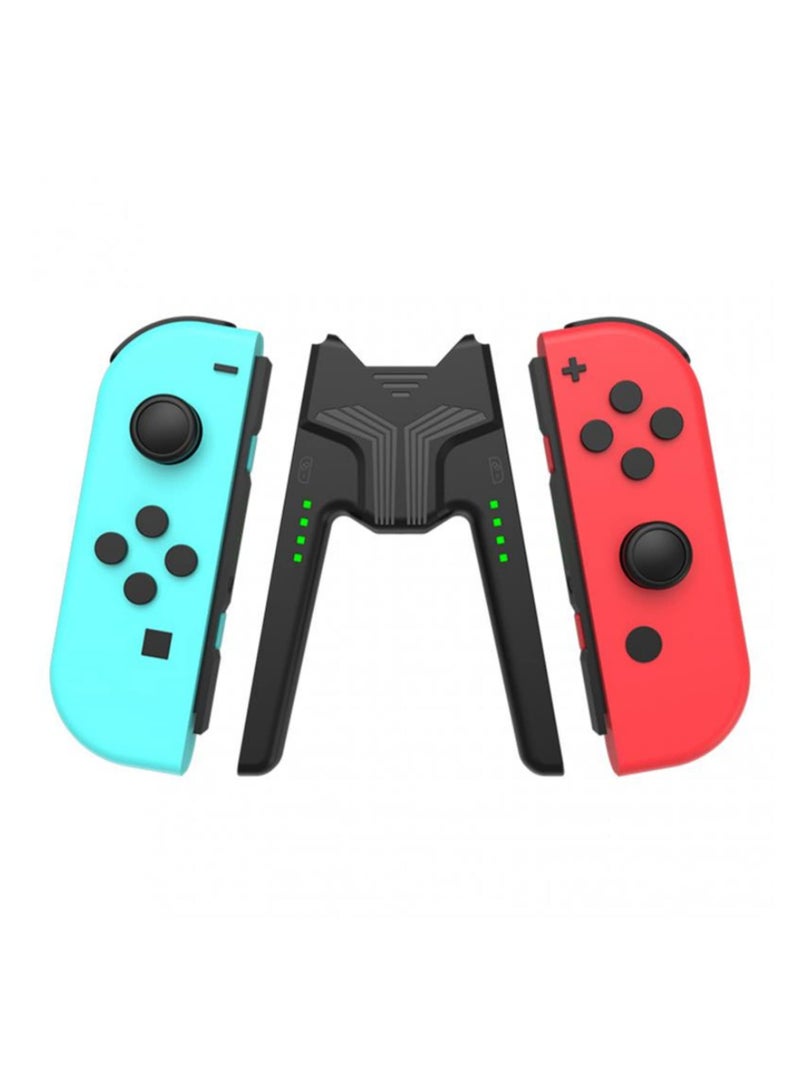 Grip Handle Charging Station Controller Charger Compatible with Nintendo Switch OLED Joy-Cons Grip For NS Nintendoswitch Joycons Accessories Audio version - Image 2