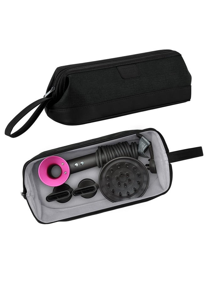 BUBM Travel Case Compatible With Dyson Airwrap & Curling Iron Portable Hair Dryer Carrying Bag Waterproof Storage For Dyson Supersonic Styler Attachments Protection  - Image 2