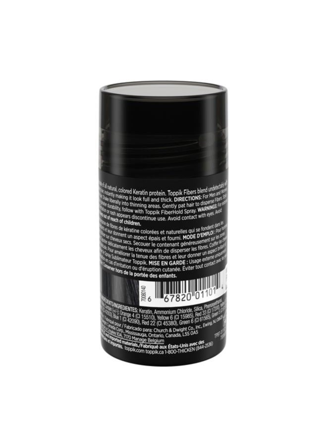 Toppik Hair Building Fibers, Black, 12g Fill In Fine or Thinning Hair Instantly Thicker, Fuller Looking Hair 9 Shades for Men Women - Image 3