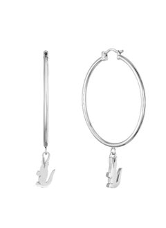 LACOSTE LACOSTE JEWELRY CROCODILE UNISEXS HOOPS - 2040375  - Image 1