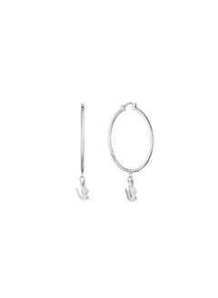 LACOSTE LACOSTE JEWELRY CROCODILE UNISEXS HOOPS - 2040375  - Image 4