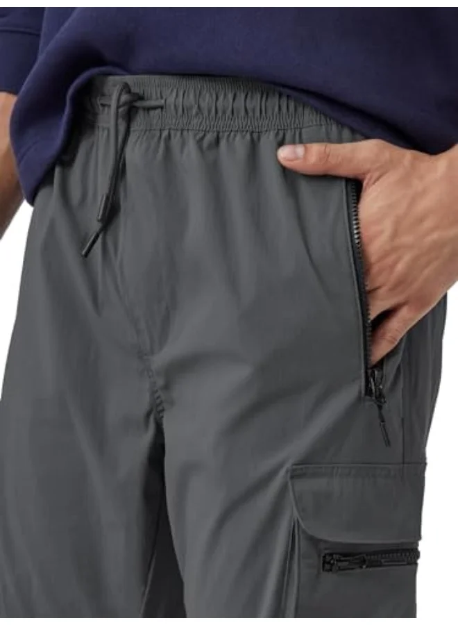 XYXX  XYXX Men's Skinny Fit Mid Rise Moveo Quick-Dry Cargo Joggers with Drawcord & Utility Pockets  | Best Price UAE