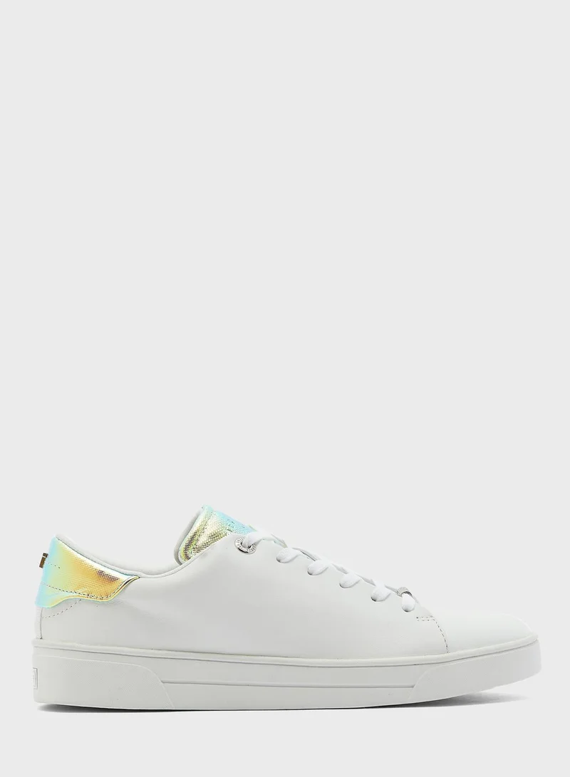 Ted Baker Zenno Iridescent Detail Tennis Trainer Sneaker