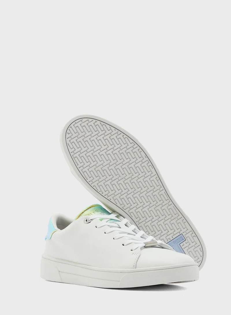 Ted Baker Zenno Iridescent Detail Tennis Trainer Sneaker