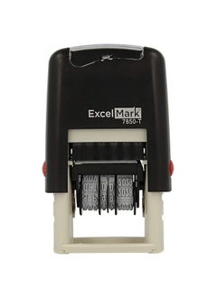ExcelMark Scanned Date Stamp Compact Size (Black Ink)  - Image 4