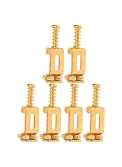 Thoraya Electric Guitar Bridge Saddle Pull String Code for Stratocaster Telecas Performance AccessoriesGold  - Image 5