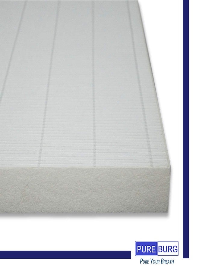 PUREBURG فلتر بديل PUREBURG FZ-A80HFU متوافق مع جهاز تنقية الهواء Sharp FP-A80UW FPA80UW PLASMACLUSTER، عبوة واحدة، فلتر H13 HEPA لتنقية الهواء من الغبار - Image 5