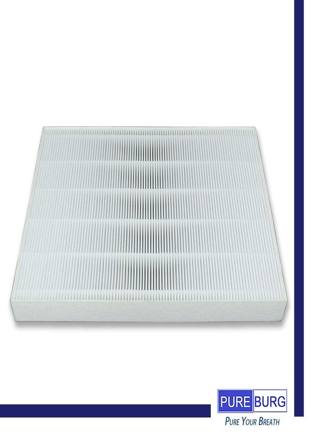PUREBURG فلتر بديل PUREBURG FZ-A80HFU متوافق مع جهاز تنقية الهواء Sharp FP-A80UW FPA80UW PLASMACLUSTER، عبوة واحدة، فلتر H13 HEPA لتنقية الهواء من الغبار - Image 3