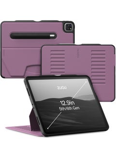 ZUGU CASE ZUGU CASE iPad Pro 12.9 Case, Ultra Slim Protective Case/Cover Designed for iPad Pro 12.9-inch (6th Gen, 2022 / 5th Gen, 2021) Wireless Pencil Charging, Convenient Magnetic Stand (Auto Sleep/Wake)  - Image 1