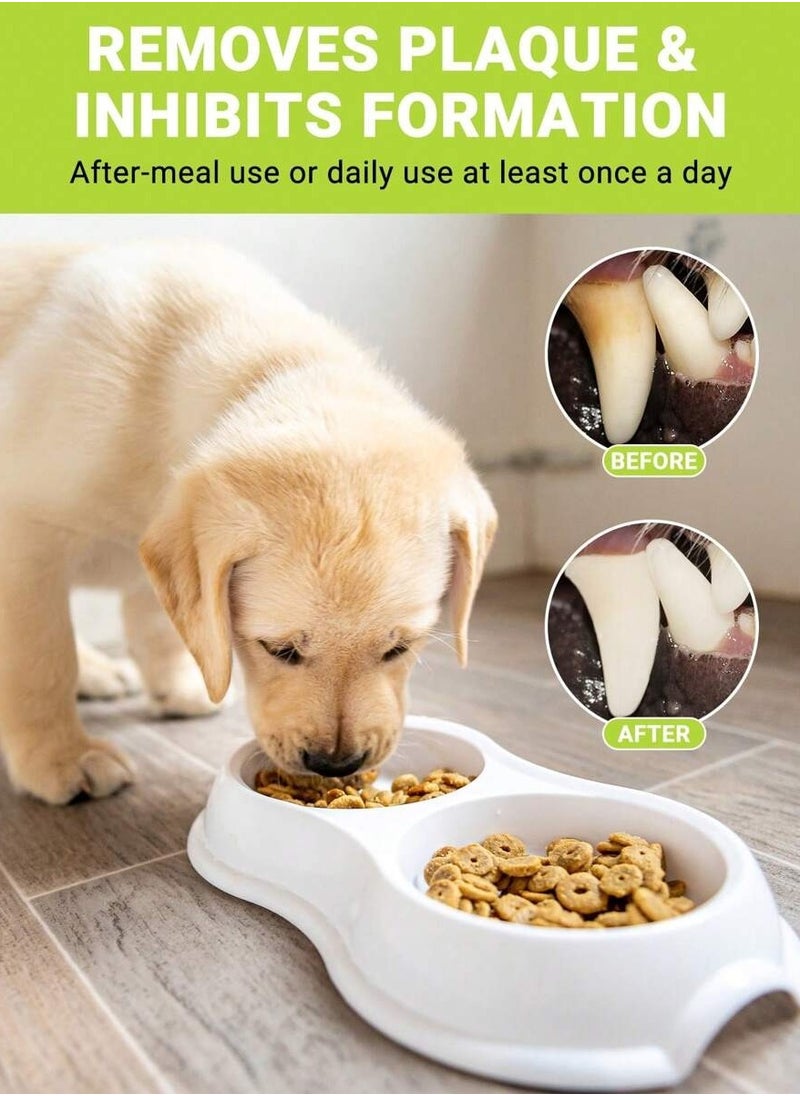 GJYC PET - مناديل تنظيف الأسنان بالأصابع  لنفس منعش وأسنان أكثر صحة لحيوانك الأليف! - Image 1