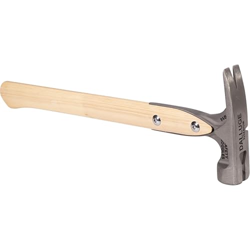 VAUGHAN DALLUGE 16 oz Titanium Hammer, Magnetic Nail Holder, Milled Face, VN07180 - Image 5