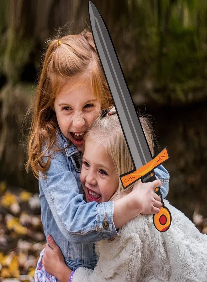 lausomile Foam Swords Weapons Toy for Boys - 17 inch Foam Sword Axe and Hammer Pack - Kids Pretend Playset - Image 5