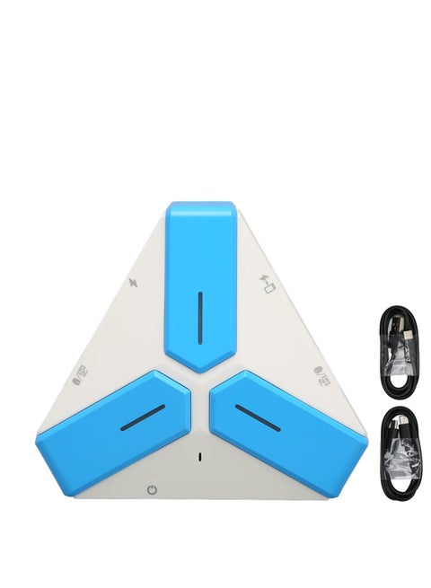 Mouse Keyboard Converter, Wired Bluetooth Connection Game Controller Adapter AI Intelligent and for iOS Android