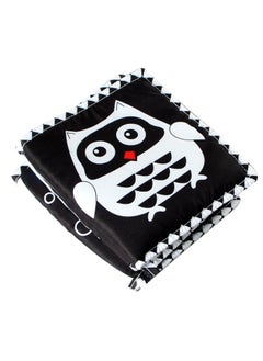 Generic Baby Bed Wall Cloth Book Black And White Cartoon Animal Bed Hanging Bite Anti-Kick Baby Bed Wall Baby Toys-Color:N006D Black And White Bed Lion  - Image 5