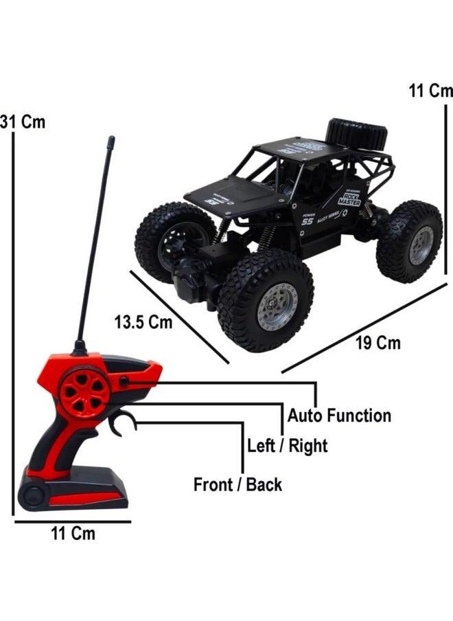 Sky Tech Sky Tech® Rock Crawler Car Remote Control 5 Function High Speed 1:18 Rc Car Toys for Boys 2Wd Off Road Vehicle Toy Cars for Kids Monster Truck Rock Car Climbing Car Toy for Kids【Colors as Per Stock】  - Image 3