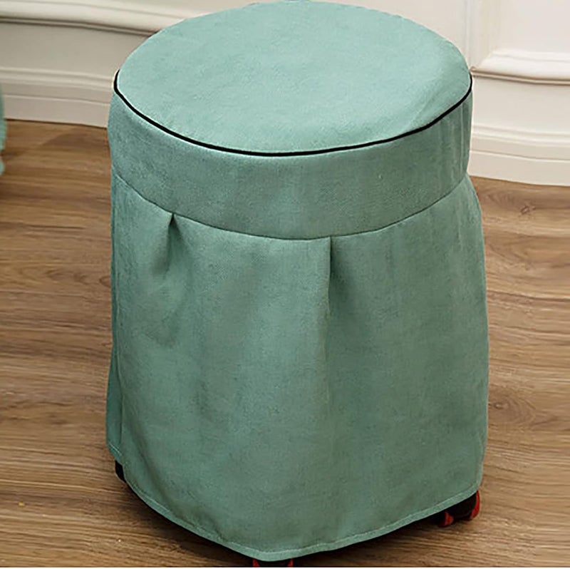 KKLT 4-Piece Microfiber Massage Table Sheet Set,Solid Color Massage Bed Cover Reusable Massage Table Skirt for Body Massage-Lake Blue 185x70cm(73x28inch) - Image 4