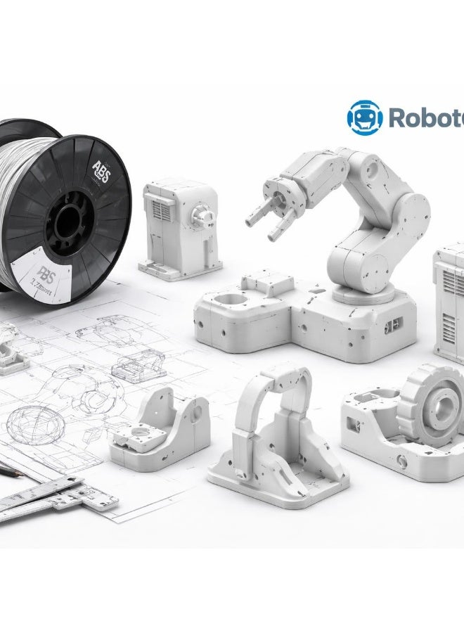 Robotgcc Abs+ 3D Printer Filament 1.75Mm 1Kg - Natural