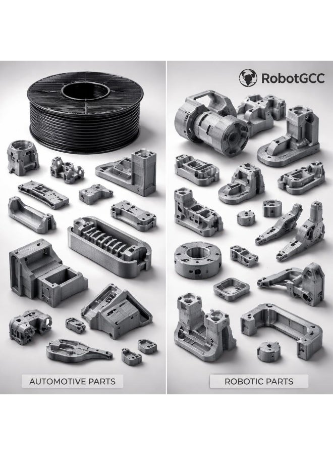 Robotgcc Abs+ 3D Printer Filament 1.75Mm 1Kg - Natural