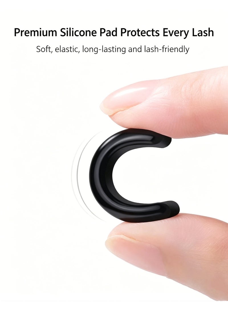 Wide Angle Eyelash Curler No-Pinch Lash Curling Tool Professional Eye Makeup Kit - Image 5