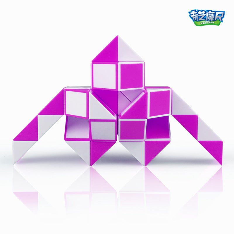 [Qiyi 24/36/48/60/72 Two-Color Magic Ruler] Changeable Animal-Shaped Children'S Early Education And Intellectual Toys - Image 3