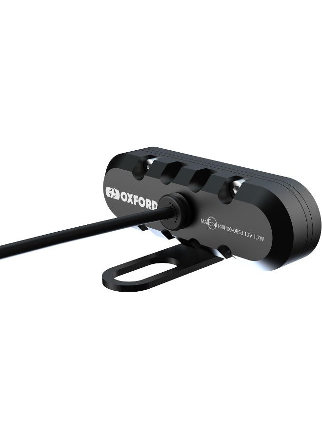 Oxford أضواء أكسفورد شريط (زوج) إضاءة دراجة نارية ملحقات أضواء أمامية تعمل - Image 3