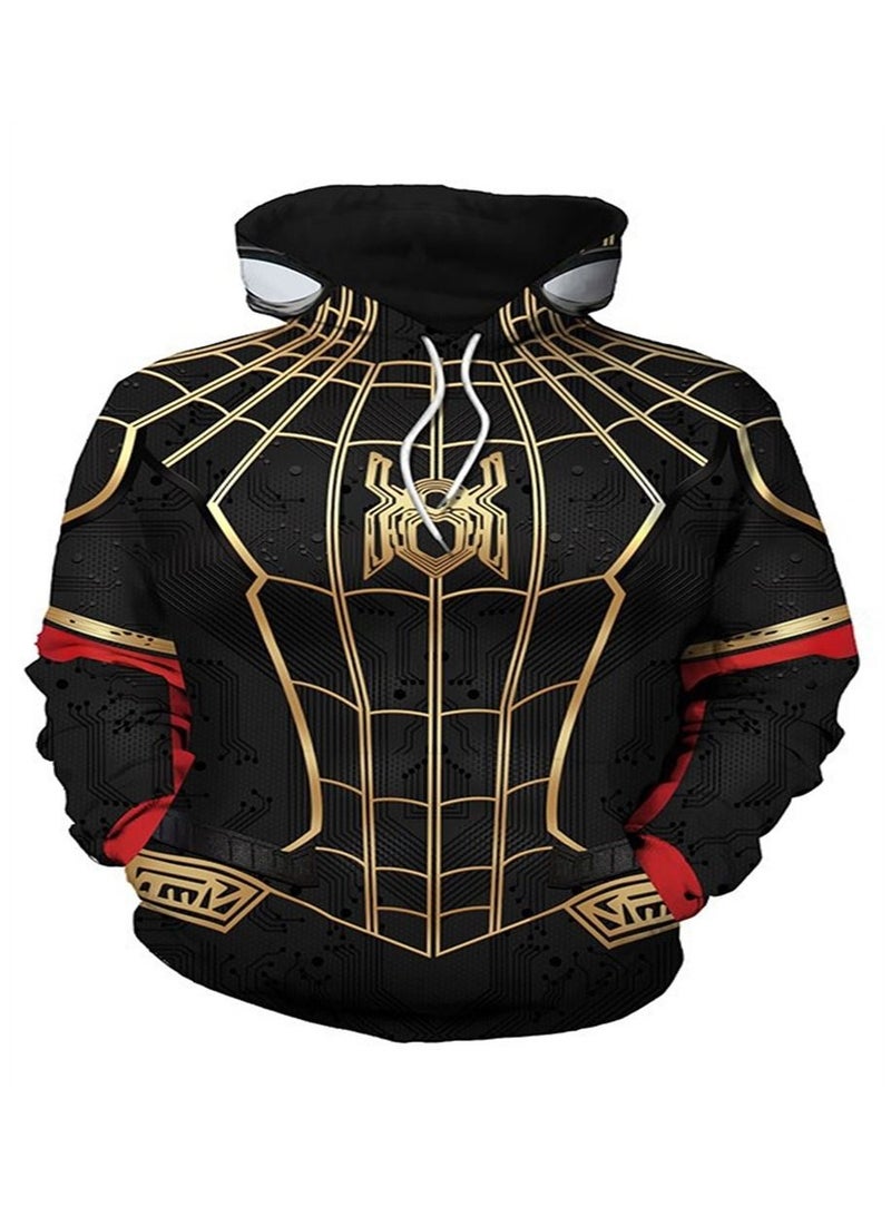 Loquat New Spider 3D Print Hoodie 
