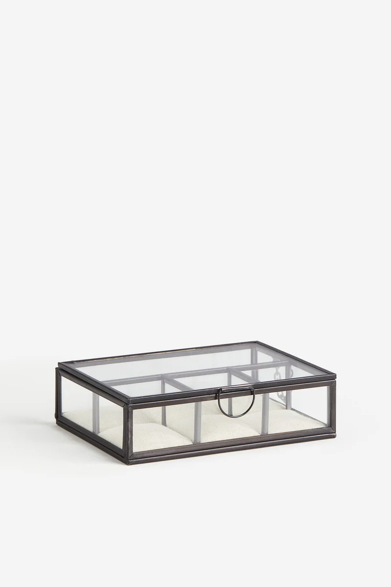 H&M Glass storage box