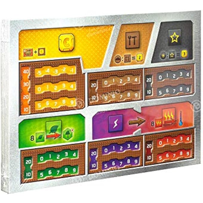 dV Giochi TERRAFORMING Mars Plance Dual Layer Player, 14-99 Years