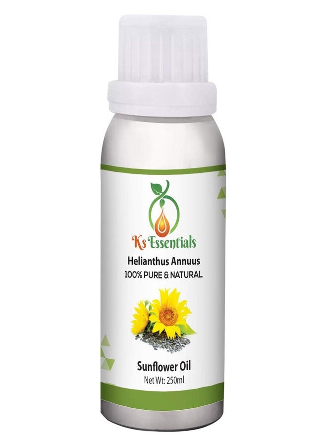 Ks Essentials 100% Pure Sunflower Carrier Oil (Helianthus Annuus) 250ml - Image 2
