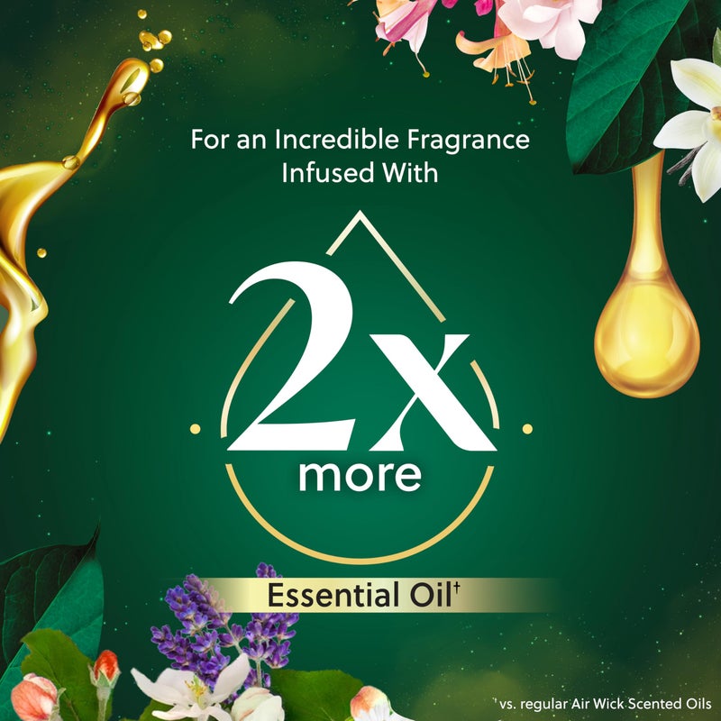 Air Wick Vibrant Plug In Scented Oil Refill,White Sage & Mahogany, 5 ct - Image 5