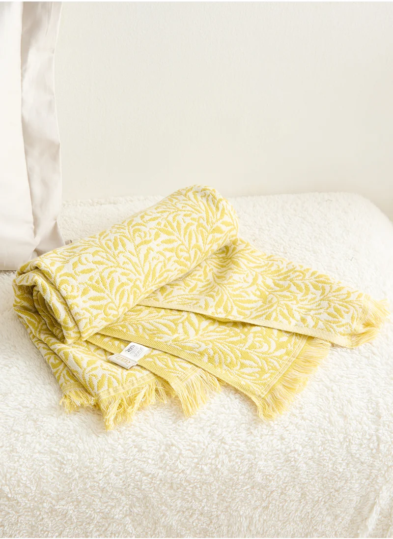 Half Moon Bay Willow Jacquard Blanket