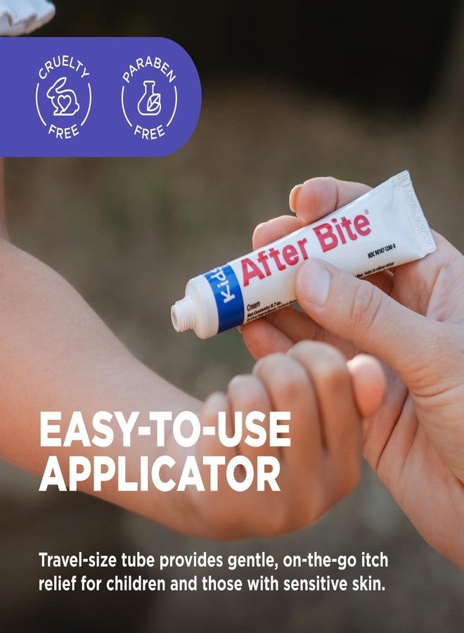 After Bite Kids - Bug Bite Itch Relief for Kids with Sodium Bicarbonate - Ideal for Mosquito Bites, Fire Ant Bites, Bees & More - Portable Cream Formula - 0.7 oz (4 Pack) - Image 2