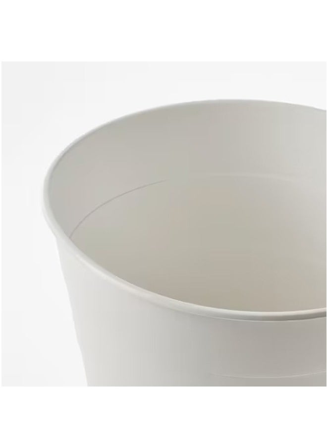 Ikea White hardened plastic waste bin  - Image 4