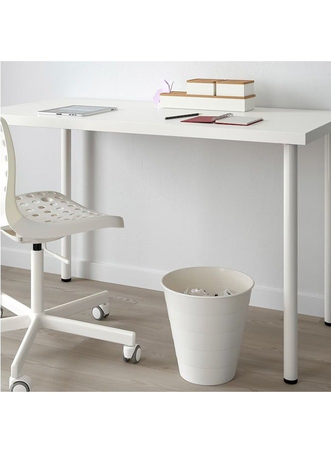 Ikea White hardened plastic waste bin  - Image 5