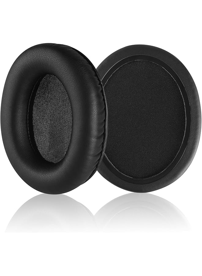 erorex 1 Pair Replacement Ear Pads Compatible With Kingston Cloud 2 Cloud Ii Gaming Headphones With Premium Memory Foam And Protein Leather Black - Image 1