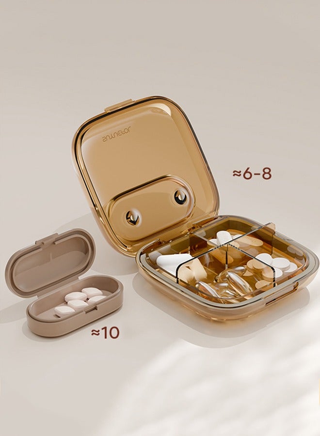 Pill Organizer Portable Travel Storage Medicine Box Pill case - Image 2