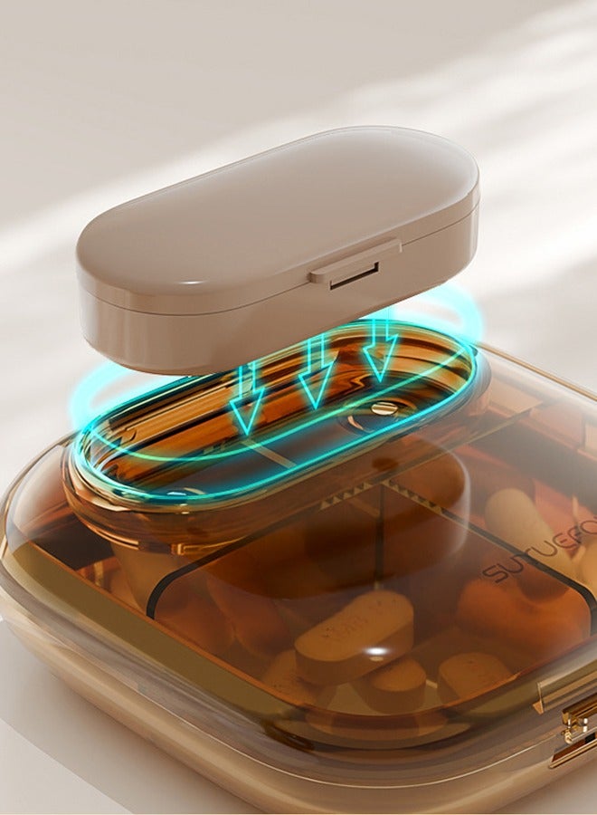 Pill Organizer Portable Travel Storage Medicine Box Pill case - Image 4