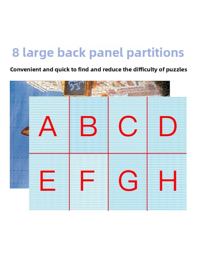 Puzzle Adult 1000 Pieces Of Wood One Thousand Pieces Of Wooden Toys Landscape Adult Decompression Oil Painting Puzzle Manufacturers Wholesale-Color:10-106 Sunrise Sailing - Image 4