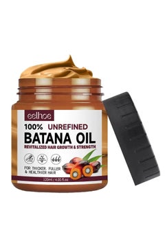 EELHOE Batana Oil for Revitalized Hair Growth & Strength 100% Unrefined Thickens Fuller Healthier Hair, Organic Hair Treatment 120ml/4.05fl.oz  - Image 1