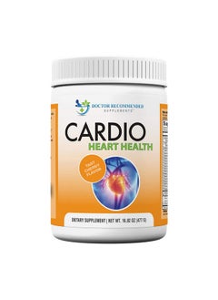 DOCTOR RECOMMENDED SUPPLEMENTS Cardio Heart Health Powder - L-Arginine Supplement 5000mg & L-Citrulline 1000mg,16.82 oz  - Image 1