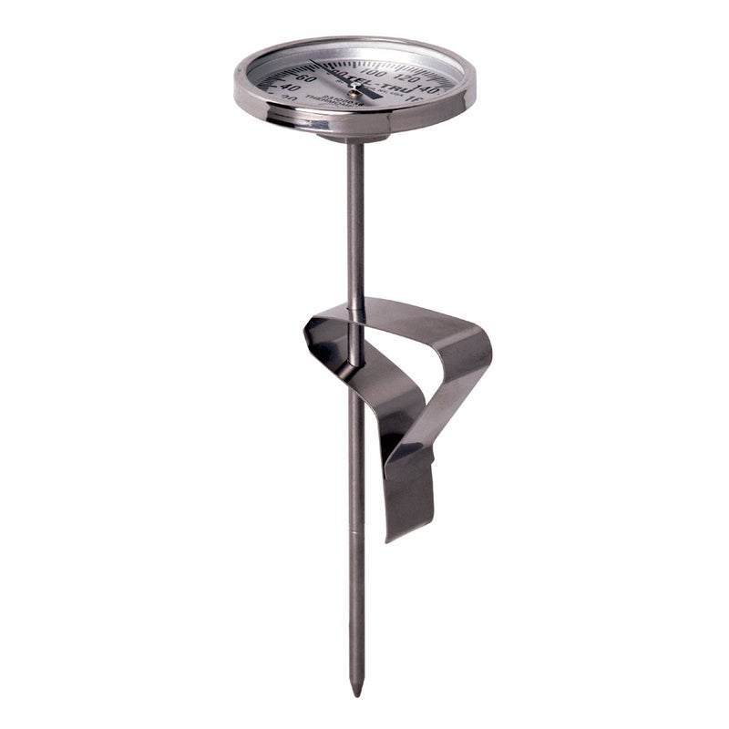 Tel-Tru LT225R Big Green Egg, Grill Dome, Kamado Replacement Thermometer, 2 inch dial, 5 inch stem, 150/750 Degrees F - Image 3