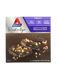 Endulge Nutty Fudge Brownie Bar 5 Bars 1.41 oz 40 g Each - pzsku/ZE98A430C43EA5E7EC1EBZ/45/_/1701410070/4ddbf589-a28d-475d-a0eb-2c520f50a13a